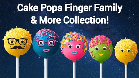 Cake Pops Finger Family More Collection | The Finger Family Cake Pop | Top 5 Cake Pops Finger ...