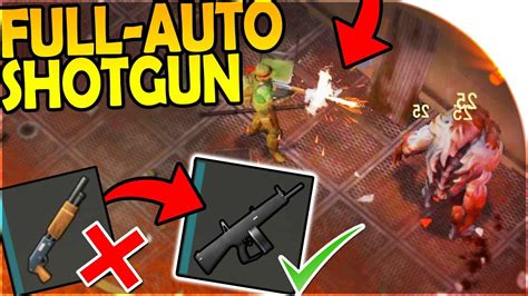 FULL AUTO SHOTGUN! (STRONGEST WEAPON IN-GAME) - Last Day On Earth Survival Update 1.8.2 - YouTube