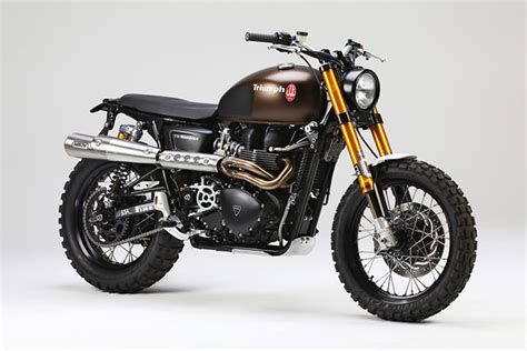 The Rumbler: A Triumph Scrambler built for Tridays | Bike EXIF