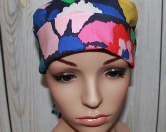 Surgical Scrub Hat/ Mini Chemo style hat with band. St.