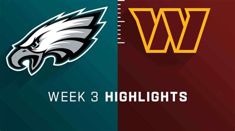 Philadelphia Eagles vs. Washington Commanders highlights | Week 3