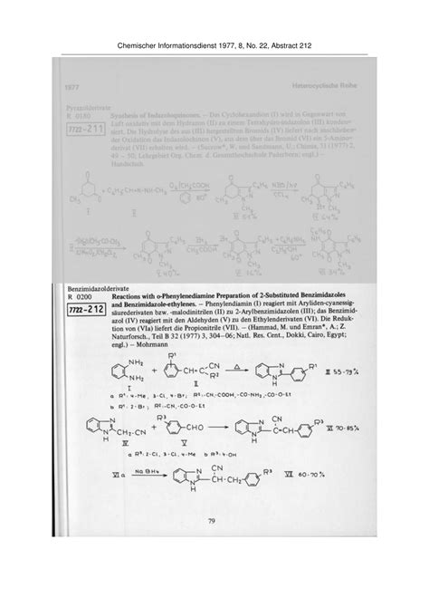 (PDF) Reactions with o-Phenylenediamine Preparation of 2-Substituted Benzimidazoles and ...