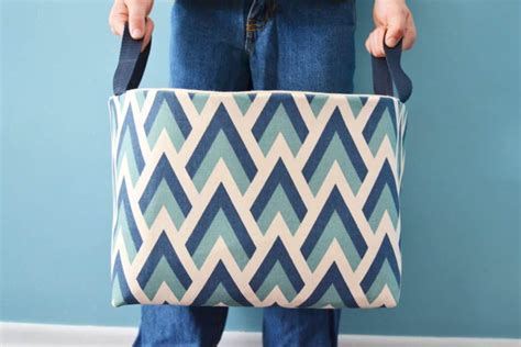 Fabric Basket Tutorial – Mary Martha Mama