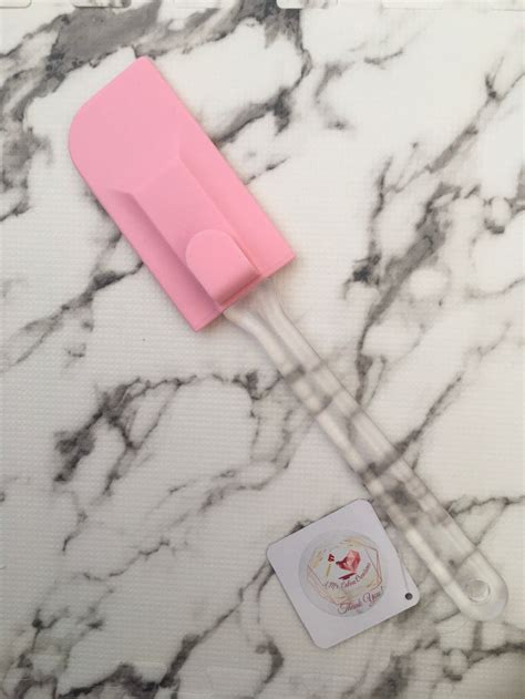 Pink Silicone Spatula | Etsy