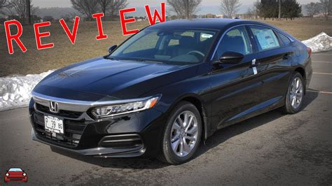 2019 Honda Accord LX Review - YouTube