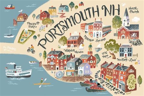 How good is this?! Illustrator Carolyn Vibbert makes Portsmouth, NH ...