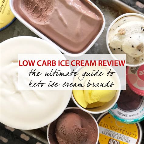 Low Carb Ice Cream Review - The Ultimate Guide to Keto Ice Cream Brands - The Keto Queens