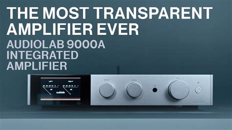 Audiolab 9000A Integrated Amp Review - YouTube