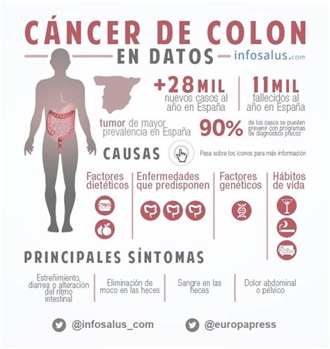 Infografía: Las claves del cáncer de colon