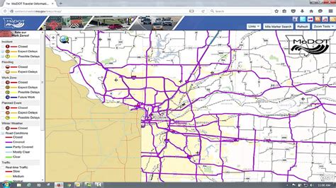 MoDOT Traveler Information Map - YouTube