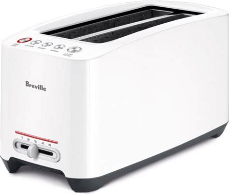 Breville Lift & Look 4 Slice Long Slot Toaster White — KitchenKapers