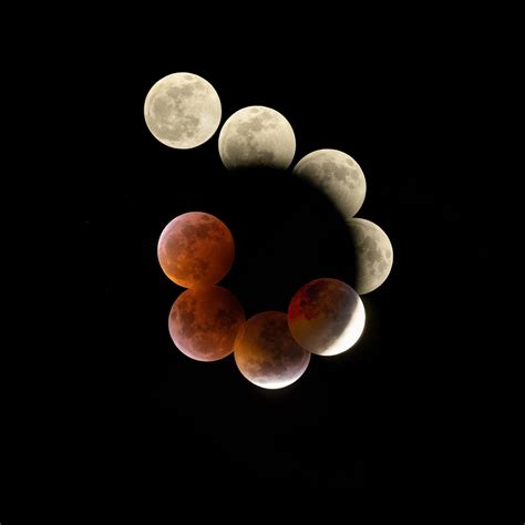 time lapse lunar eclipse : r/interestingasfuck