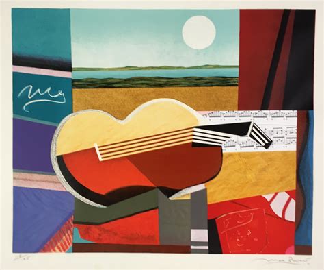 Max Papart The Sun Rises Embossed Etching Signed Limited Edition Art | Bright Colors Art ...