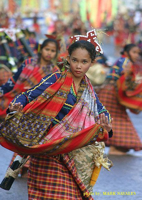 Blaan tribe dance during colorful street dancing competition on 9th T ...