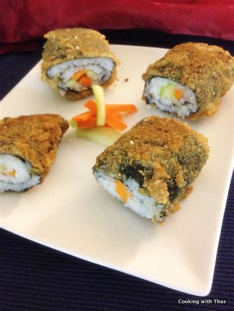 Tempura Sushi Rolls – Cooking with Thas – Smart Cooking, Smart Living