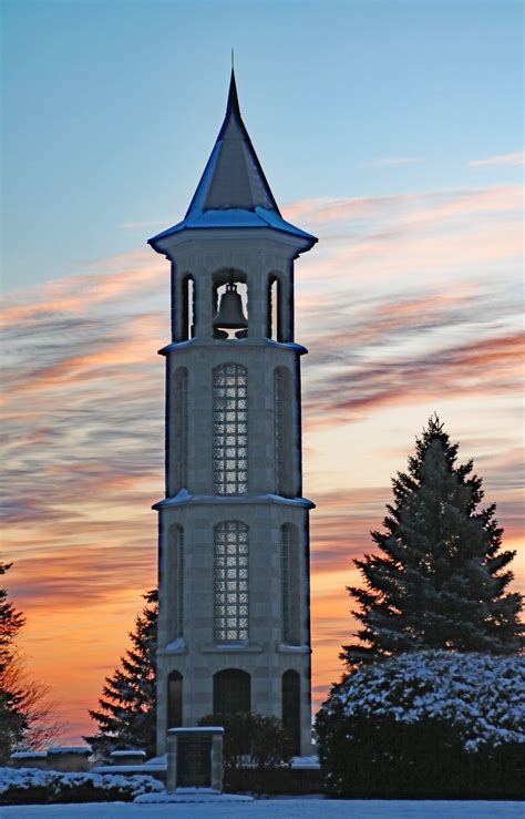 the Bellman Carillon Tower – Evergreen Cemetery Association