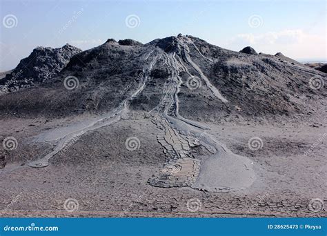 The Eruption of Mud Volcano Stock Image - Image of park, dirt: 28625473