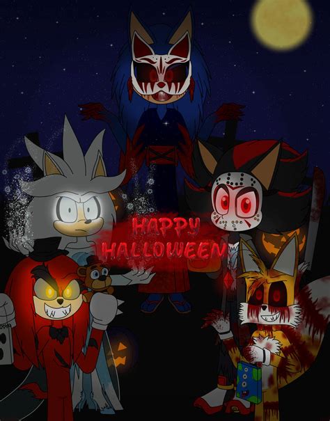 SONIC MOVIE Happy Halloween by Redfoxart21 on DeviantArt