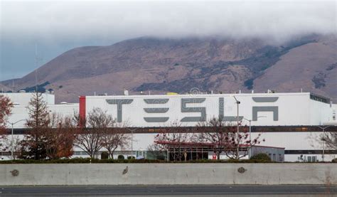 Tesla Manufacturing Plant Fremont California Editorial Stock Image ...