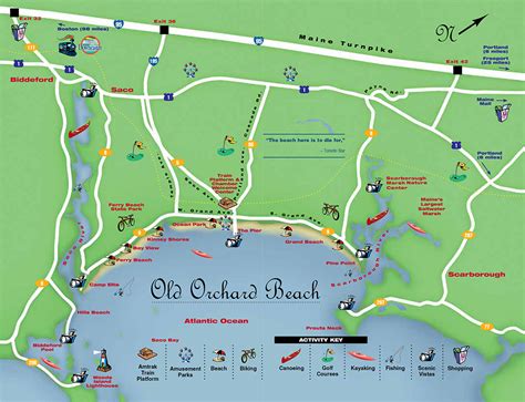 Old Orchard Beach Maine - Directions and Maps