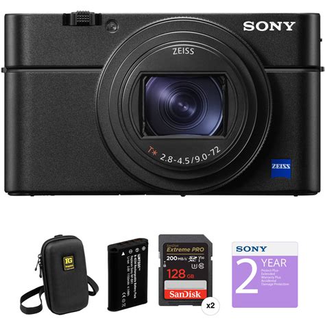 Sony Cyber-shot DSC-RX100 VI Digital Camera Deluxe Kit B&H