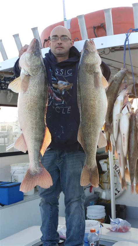 Spring 2020 Lake Erie Walleye Charter Boats Fishing Report, Port Clinton - Coe Vanna Charters, LLC