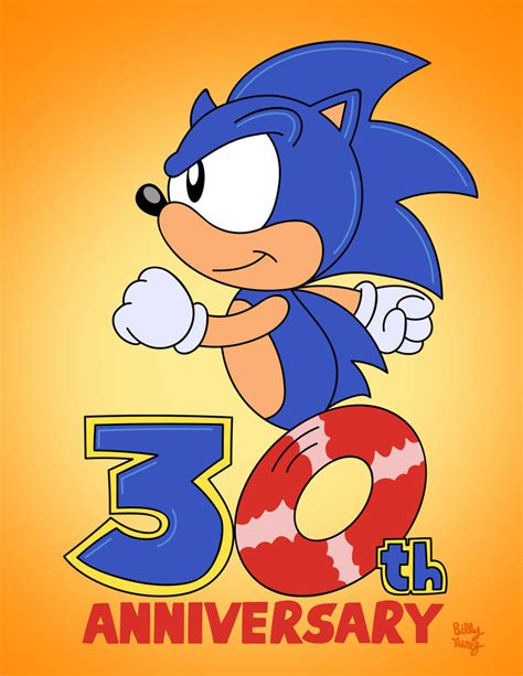 Sonic 30th Anniversary by SlySonic on DeviantArt