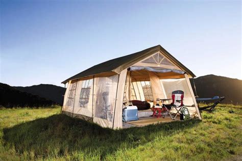 Giant House Shaped Tent With a Front Porch - Fits 10 People