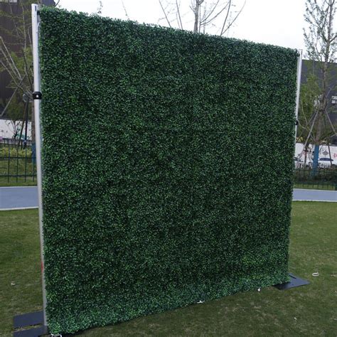 Green Artificial Grass Wall Backdrop For Party Decor - Lofaris