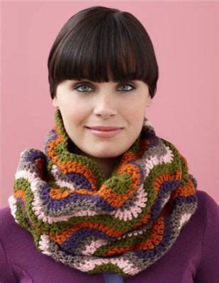 Lion Brand® Vanna’s Choice - Vintage Cascade Cowl - free crochet ...