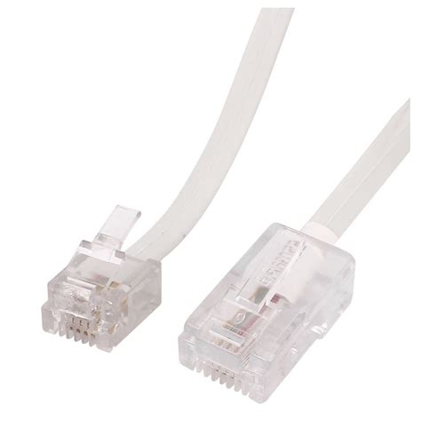 RJ11 6P4C to RJ45 8P4C Modular Phone Internet Extension Cable 3 Meter Y5Q9 191466948576 | eBay