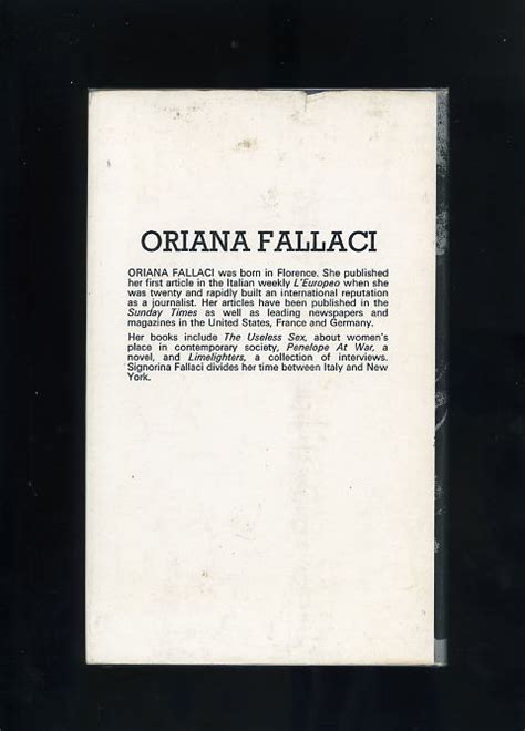 NOTHING AND AMEN by Oriana Fallaci: Near Fine Hardcover (1972) First Edition in English ...