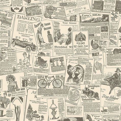 Vintage Newspaper Wallpapers - Top Free Vintage Newspaper Backgrounds - WallpaperAccess