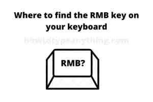 RMB: What is it, and Where to Find it on The Keyboard - How to Type ...