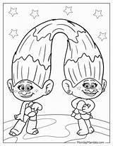 34 Trolls Coloring Pages Free PDF Printables sketch template