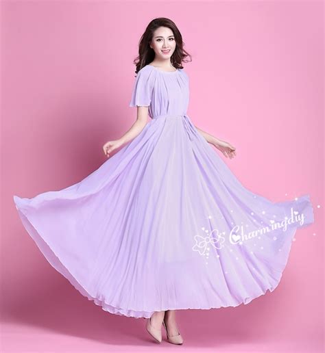 Lilac Color Dress