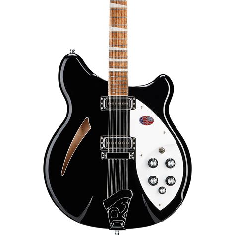 Rickenbacker 360 12-String Electric Guitar Jetglo | Musician's Friend