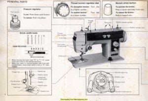 Dressmaker S-6000 Sewing Machine Instruction Manual