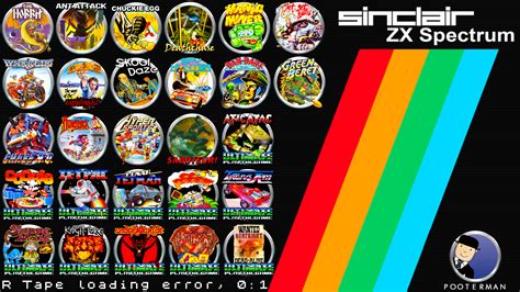 Sinclair ZX Spectrum Game Icon Set by POOTERMAN on DeviantArt