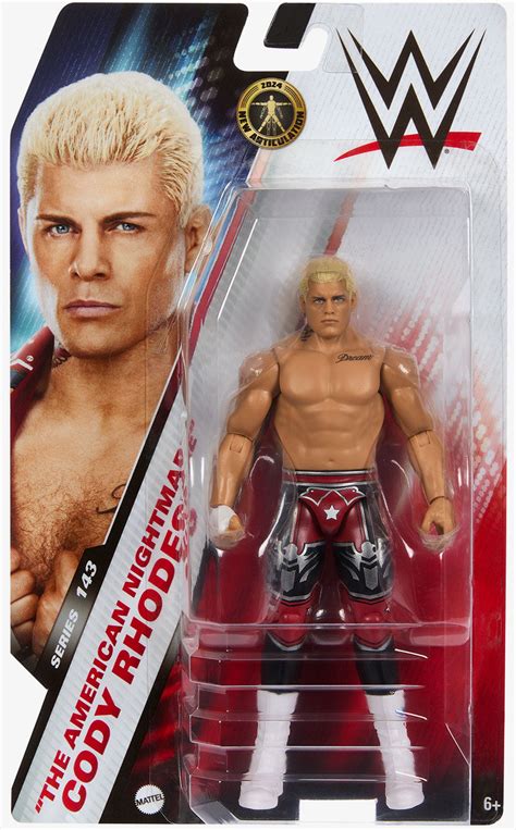 Cody Rhodes WWE Basic Series #143 Action Figure – wrestlingshop.com