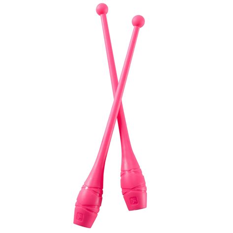 Rhythmic Gymnastics Clubs 36cm - Pink | Domyos by Decathlon