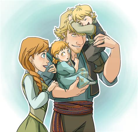 Anna and Kristoff's Family - Frozen Fan Art (35465296) - Fanpop