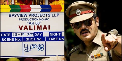 Is this Thala Ajith's character name in Valimai? - Tamil News ...