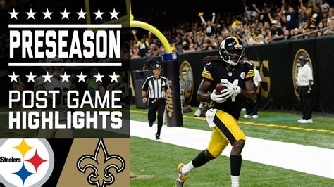 Steelers vs. Saints | Game Highlights | NFL - YouTube