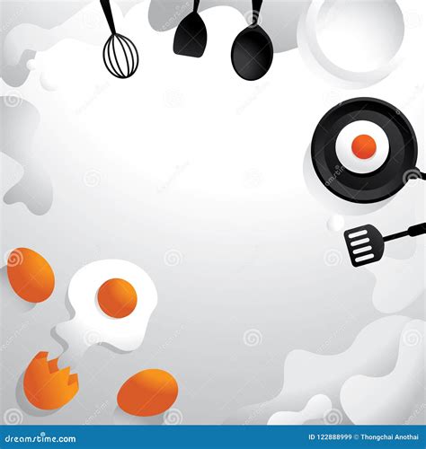 Duck Egg Crack With Slipping Duck Yolk Background Cartoon Vector ...