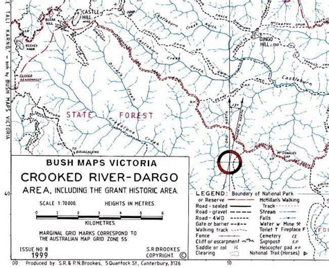 Crooked River / Dargo (Bush Maps, Victoria) - A.B.C. Maps