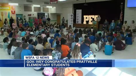 Gov. Ivey congratulates Prattville Elementary School on reading ...