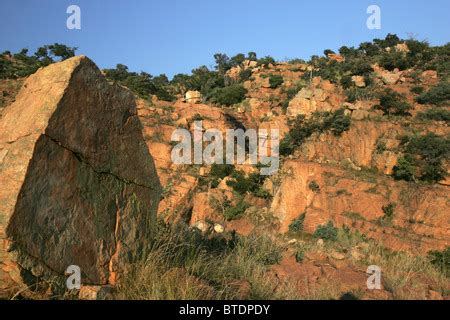 Scenic view over Magaliesberg mountains Stock Photo - Alamy