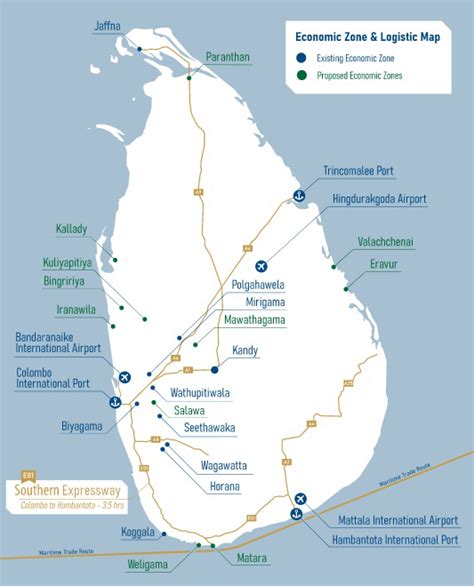 Sri Lanka Ports Authority - Location