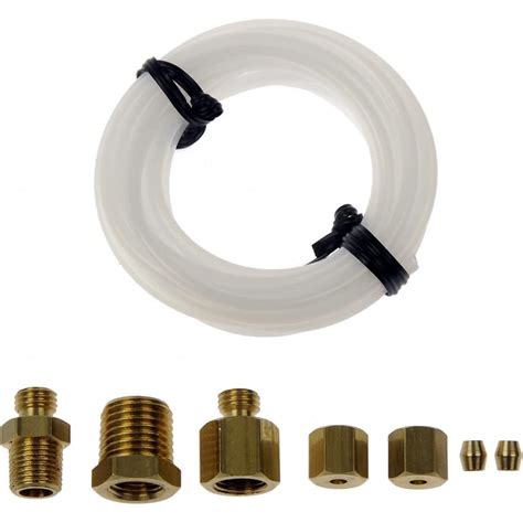 Amazon.com: Mechanical Oil Pressure Gauge Installation Kit | Brass & Plastic : Automotive